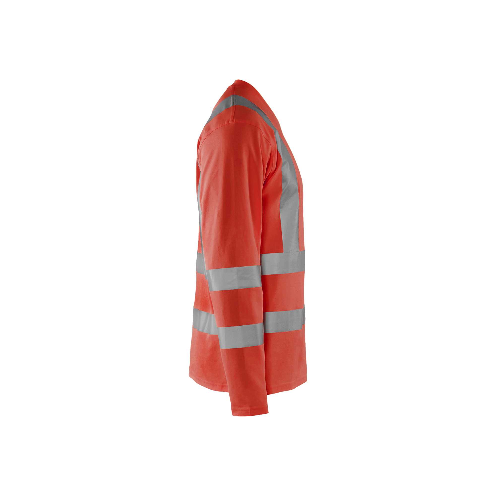 BLAKLADER 33811070 Hi Vis UV Long Sleeved T shirt Hi Vis Reflective Long Sleeve Work T-Shirt MEN - UV Protection